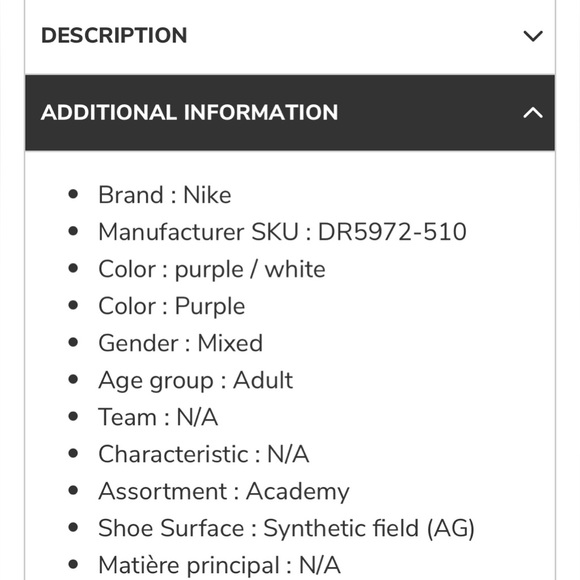 Men’s Nike Soccer Cleats - Picture 8 of 8